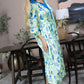 Sweet Syllable Shirt Dress in green