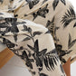Zen Garden Women's Pants in White & Black