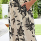 Zen Garden Women's Pants in White & Black
