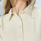 Blush Hour Pleated Mini Dress in Chino Green