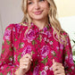 Fleur de Dusk Dress in Pink