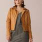 Saddle Soul Leather Jacket in Desert Toffee