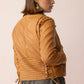 Saddle Soul Leather Jacket in Desert Toffee