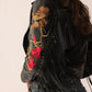 Thorn & Thunder Leather Jacket in Ink Bloom