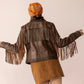 The Outlaw Edit Leather Jacket in Dusk Brown