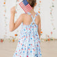 Baby You're a Firework Ruffle Cross Back Dress