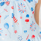 Baby You're a Firework Ruffle Cross Back Dress
