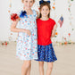 Baby You're a Firework Ruffle Cross Back Dress