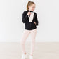SALE Balanced Black Full-Zip Ruffle Active Jacket