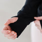 SALE Balanced Black Full-Zip Ruffle Active Jacket