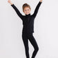 SALE Balanced Black Full-Zip Ruffle Active Jacket