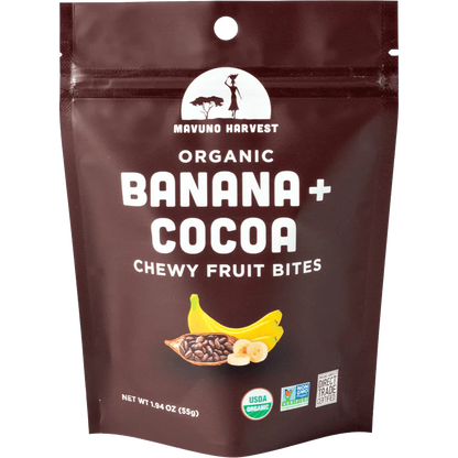 Mavuno Harvest Frt/Bts Cocoa Banana (Pack of 8) 1.94 Ounce