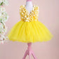 Barbara Yellow Party Dress