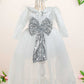 Jaelyn White Baby Dress Set