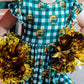 Baylor Plaid Bear Flutter Twirl Dress
