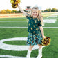 Baylor Plaid Bear Ruffle Twirl Skort