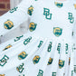 Baylor White Bear 3/4 Sleeve Pocket Twirl Dress