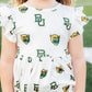 Baylor White Bear Flutter Twirl Dress