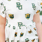 Baylor White Bear Flutter Twirl Dress