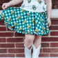Baylor White Bear Ruffle Pocket Tee
