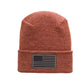 Haakwear American Flag Beanie, H Stitch Beanie