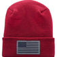 Patented H Stitch Beanie, American Flag Beanie