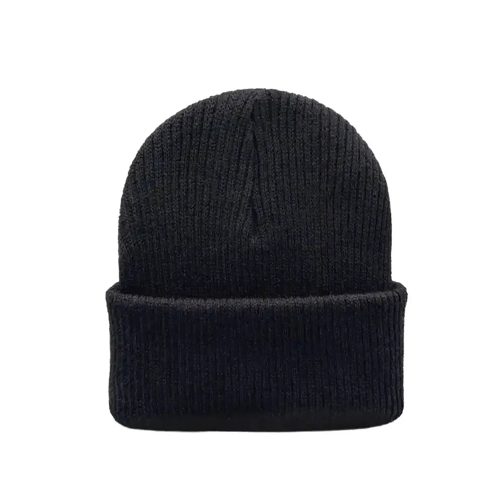 Classic Cuffed Beanie, Kids Knit Beanie, No Logo