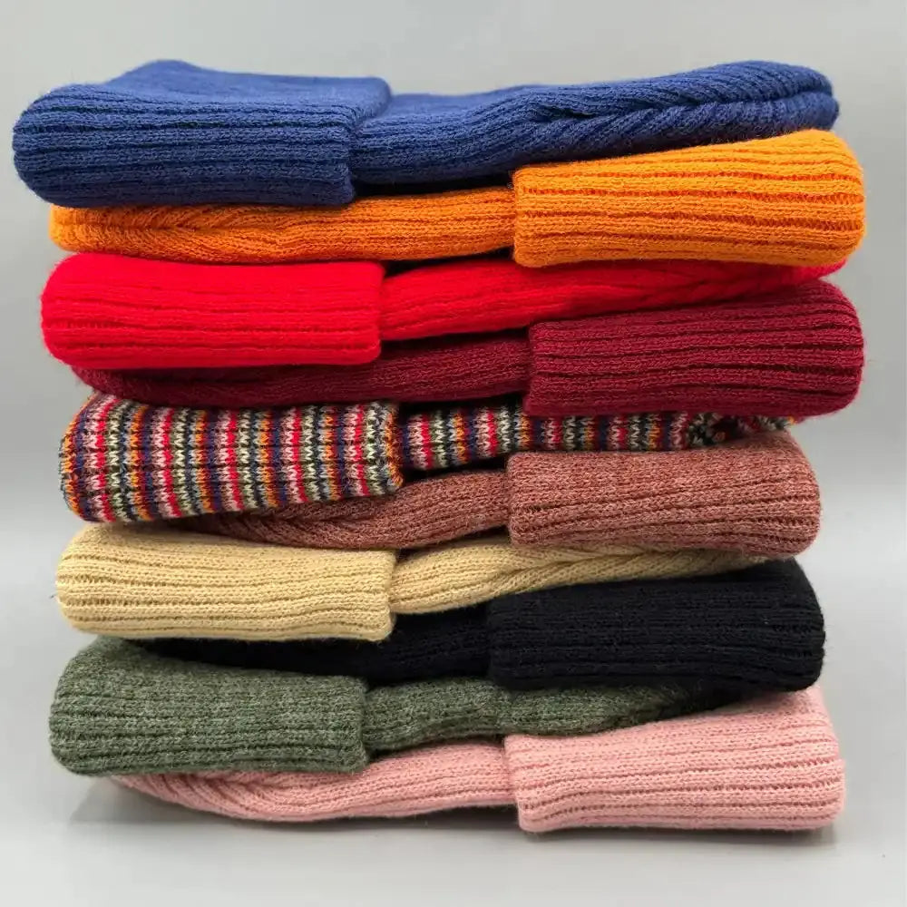 Classic Cuffed Beanie, Kids Knit Beanie