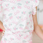Berries & Bows S/S Ruffle Tee