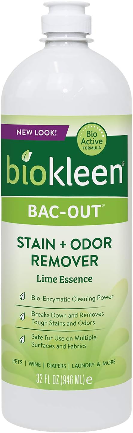 Biokleen Bac-Out Stain & Odor Remover, 32 Fl. Oz., 6-Pack