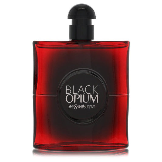 Black Opium Over Red by Yves Saint Laurent Eau De Parfum Spray (Unboxed) 3 oz for Women
