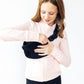 Black Fleece Belt Bag