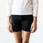 Black Twirl Shorts