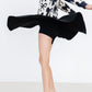 Black Twirl Skort