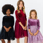 Black Velvet Tutu Dress