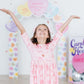 Blushing Bows 3/4 Sleeve Pocket Twirl Dress