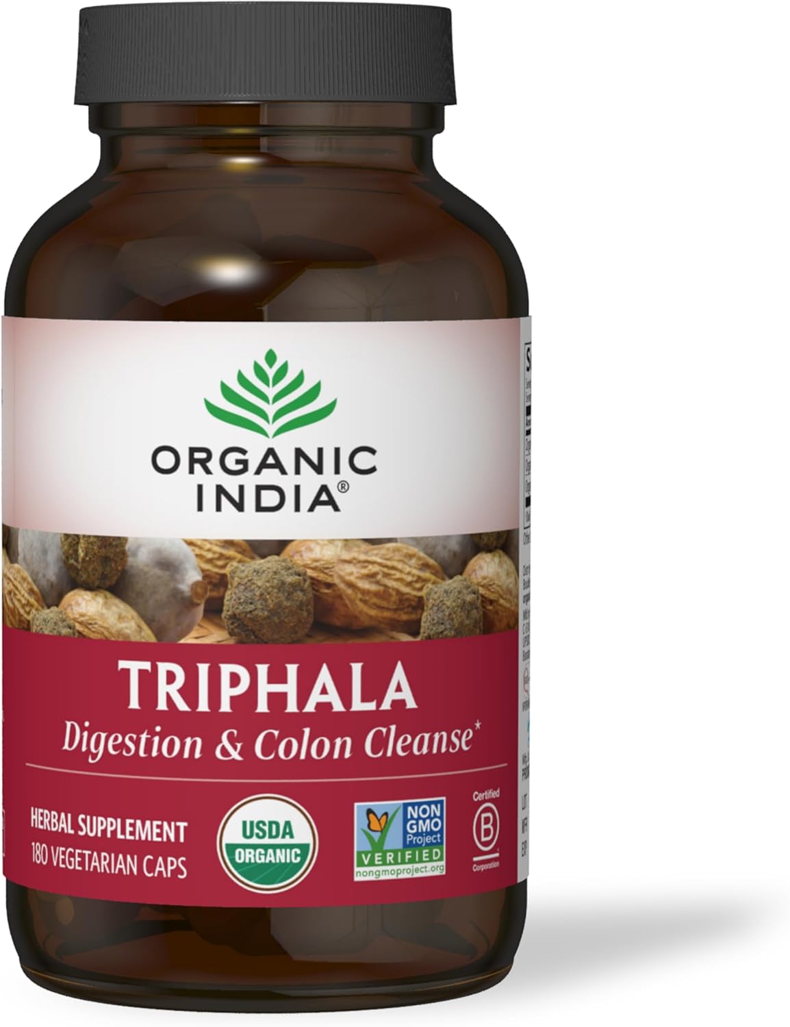 Organic India Triphala Supplement, 90 Vcaps