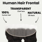 Brazilian Body Wave 13x4 Transparent Lace Human Hair Frontal
