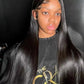 Brazilian Bone Straight Lace Front Human Hair Wig
