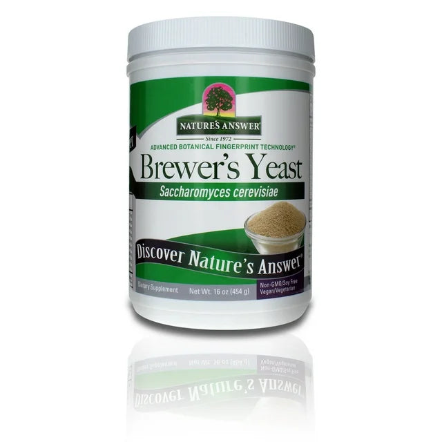 Nature's Answer - Certified Gluten-Free Brewers Yeast - 16 Oz.