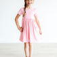 Bubblegum Pink S/S Pocket Twirl Dress