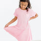 Bubblegum Pink Scrunchy Pocket Tee