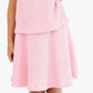 Bubblegum Pink Scrunchy Twirl Skort