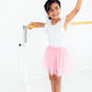 White S/S Flutter Sleeve Leotard