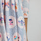 Butterfly Effect 3/4 Sleeve Pocket Twirl Dress
