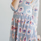 Butterfly Effect 3/4 Sleeve Pocket Twirl Dress