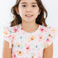 Butterfly Kisses S/S Ruffle Tee