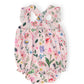 Butterfly Meadows Ruffle Cross Back Romper