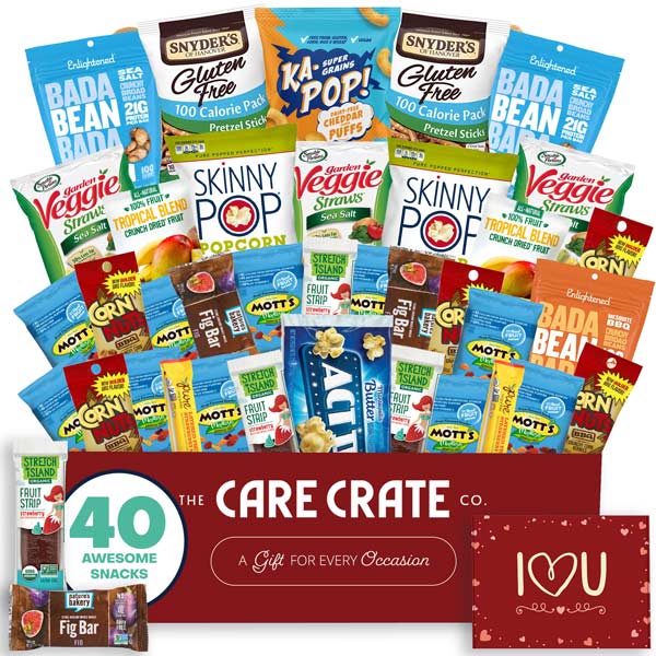 Build Your Own Valentine's Day Snack Care Package