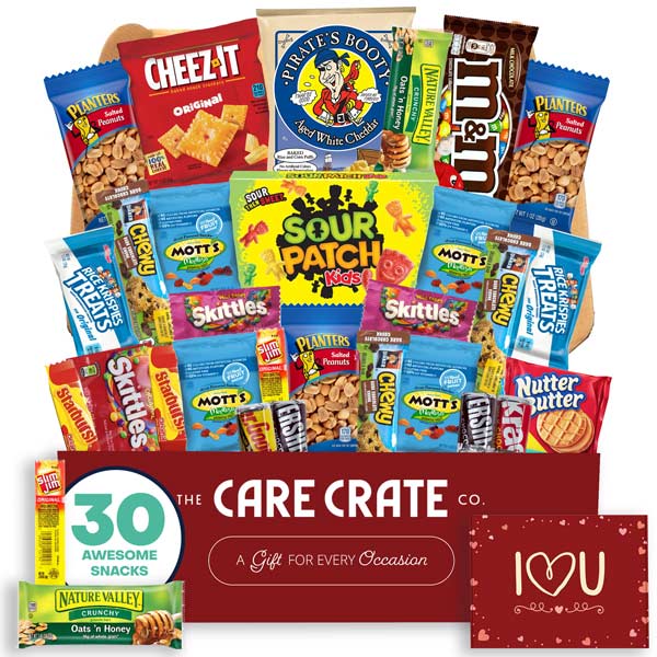 Build Your Own Valentine's Day Snack Care Package